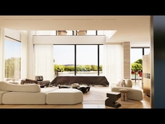 পারফেকটিসান লুকানো মোটরযুক্ত লেজার টিভি ক্যাবিনেট 100/120/150 ইঞ্চি হোম থিয়েটার