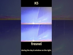 K5 পর্দার উপাদান এবং ফ্রেসনেল পর্দার উপাদানের মধ্যে তুলনা
