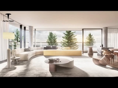 মোটরাইজড টিভি ক্যাবিনেট ১০০ ইঞ্চি লেজার টিভি ক্যাবিনেট ব্রাউন আল্ট্রা শর্ট থ্রো প্রজেক্টর স্ট্যান্ডের জন্য