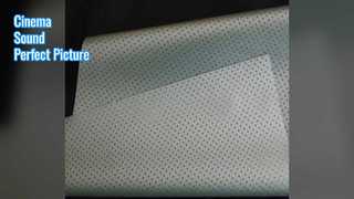 Acoustic Transparent Screen Home Theater Upgrade